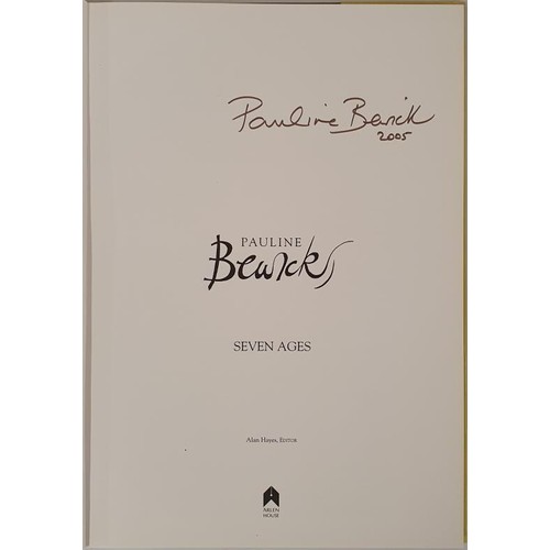 659 - Seven Ages Bewick, Pauline Published by Arlen House, 2005, SIGNED. HB.DJ