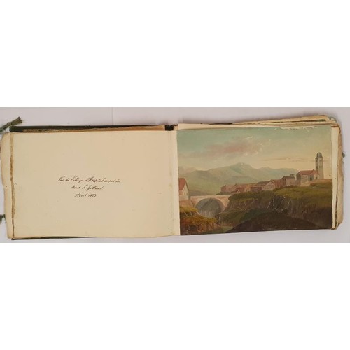 660 - Collection of Watercolurs depicting European Scenes from c.1823. c.29 images