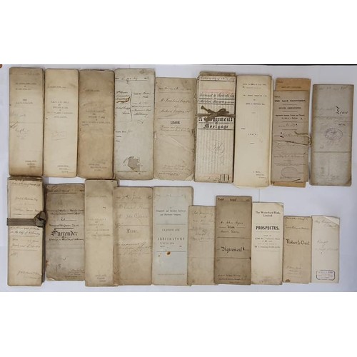 662 - Kilkenny: Collection of documents/deeds c.20 early 1910's