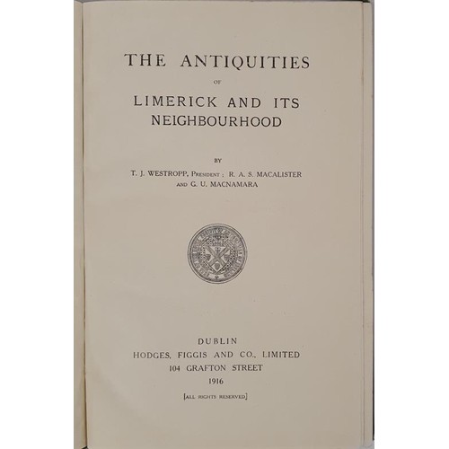7 - Illustrated Guide to City of Limerick and Antiquities in its Neighbourhood including Clare. Thomas J... 