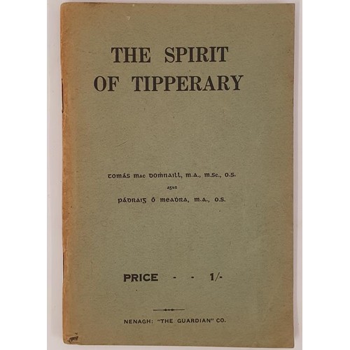 10 - The Spirit of Tipperary. Collection of Poems and Ballads and Filí agus Filiocht Tiobraid Aran... 