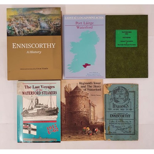 30 - Wexford/Waterford: Enniscorthy- A History edited by Colm Tóibín; Harding's Guide Map t... 