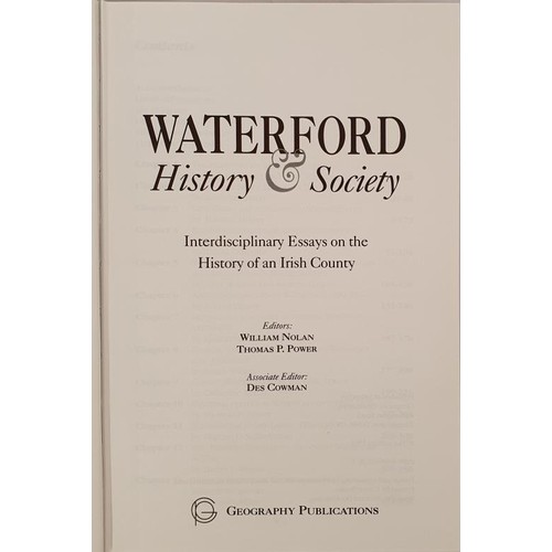 31 - Waterford History and Society. Interdisciplinary Essays on the History of an Irish County editors Wi... 