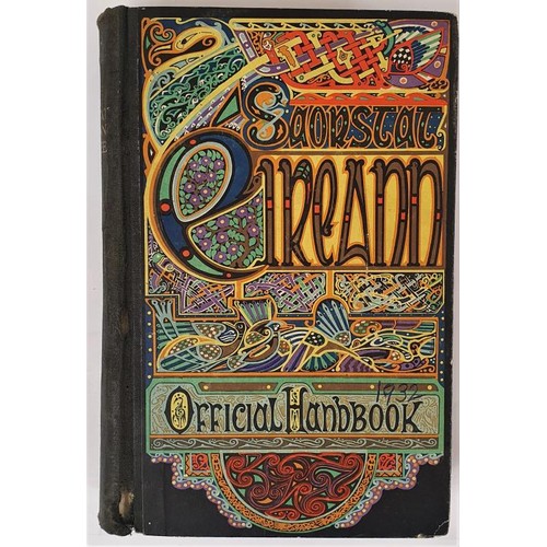 43 - Saorstát Eireann. Irish Free State Official handbook. Dublin 1932 complete with map