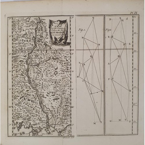 48 - Bonnycastle, John An Introduction to Astronomy, London, 1787, numerous fine folding plates, contempo... 