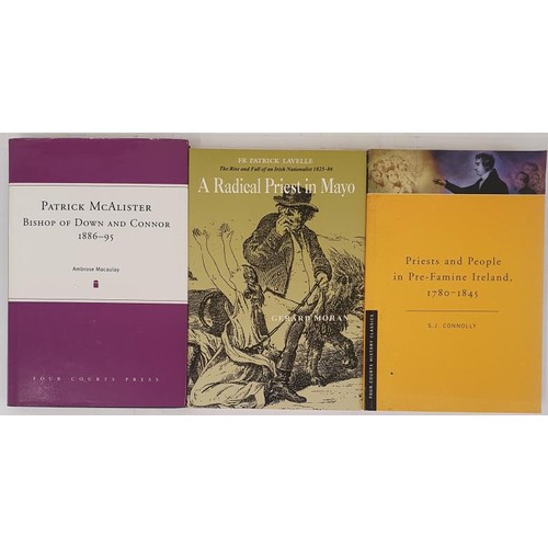 92 - Irish Catholic Priests] Connolly, S. J. Priests & People in Pre-Famine Ireland, 1780-1845, 2001;... 