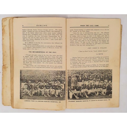 115 - Hurling- Irelands National Game by Carberry. PD Mehigan (aka Carbery) was a singular individual, a p... 