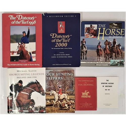 125 - Irish Horse Interest: Directory of the Turf 1998/2000; The Horse in Ireland-Tradition,Folklore,Sport... 