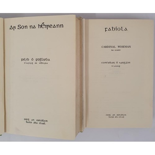 133 - Irish language translations in attractive dust-jackets. 