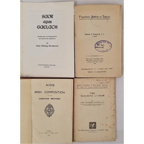 142 - Ó Searcaigh, Foghraidheacht Ghaedilge an Tuaisceart, 1925; 228 pps; unusuall typescript added... 