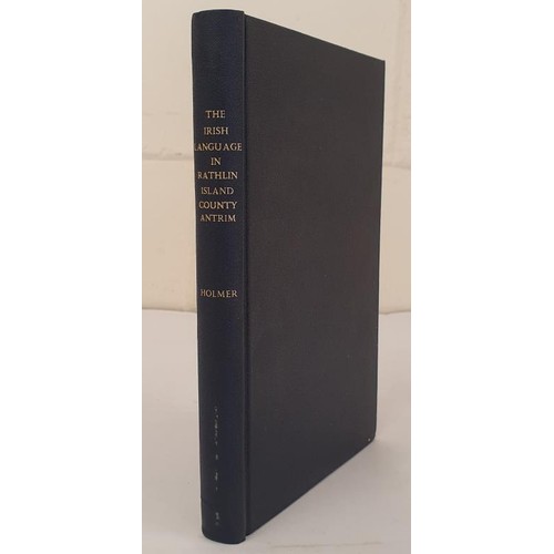 144 - The Irish Language in Rathlin Island, Co Antrim, Todd Lecture Series Vol XVIII. Royal Irish Academy ... 