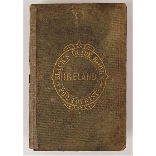 170 - Black’s Picturesque Tourist of Ireland. Second Edition. Edinburgh, Black. 1857. Original embos... 