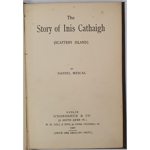 182 - The Story of Inis Cathaigh [Scattery Island]. Daniel Mescal.  O’Donoghue. 1902. &nbs... 