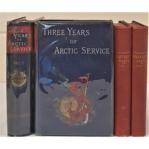 188 - Polar Exploration] Greely, A. W. Three Years of Arctic Service … the Lady Franklin Bay Expedi... 