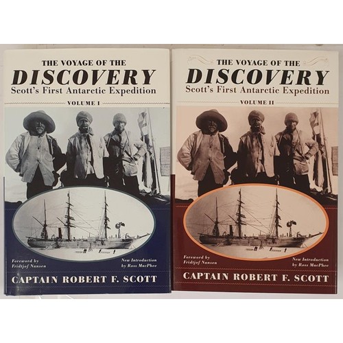 189 - Scott, The Voyage of the Discovery, 2 vols, mint, 8vo, 2001. (2)