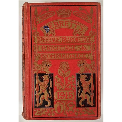 212 - Debrett’s Peerage, Baronetage, Knightage & Companionage … illustrated with 1800 arm... 