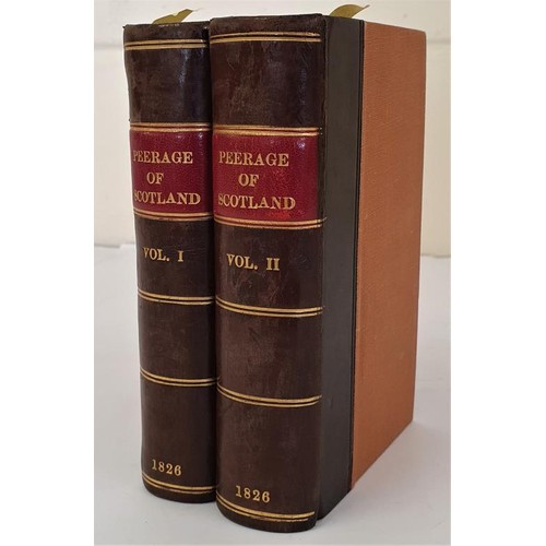 244 - The Scots Compendium: or Pocket Peerage of Scotland, including the Dormant, Attainted, & Extinct... 