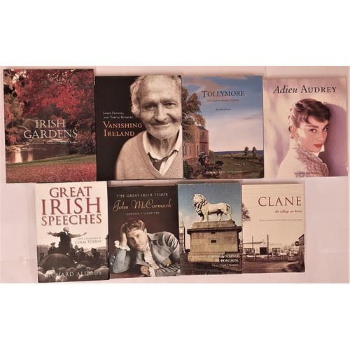 283 - Coffee Table Books: Vanishing Ireland by James Fennell; Tollymore-story of an Irish Demesne; Adieu A... 