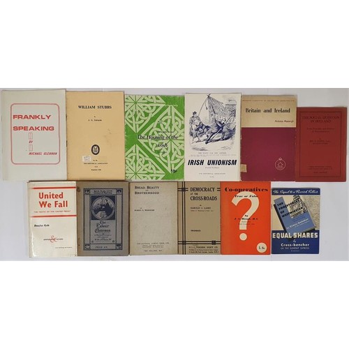 284 - Labour, pols and socialism Pamphlets: Equal Shares; Democracy at the Crossroads; The Labour Chairman... 