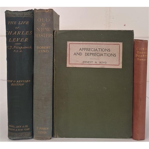 302 - Irish Literary Studies] Boyd, Ernest Appreciations & Depreciations. Irish Literary Studies, 1917... 