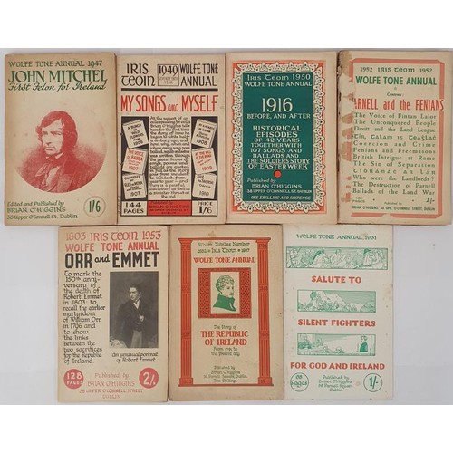 306 - Wolfe Tone Annuals] 1947 John Mitchel; 1949 Brian O’ Higgins; 1950 1916 before & after; 19... 