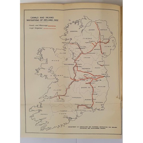 308 - Ireland - Industrial and Agriculture 1902. 1st Numerous plates, coloured maps & charts