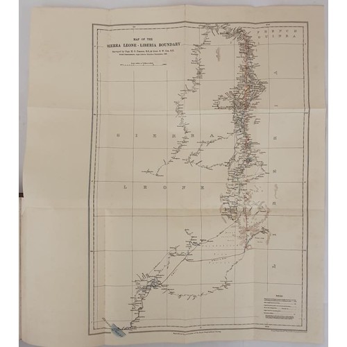 335 - Africa] Johnston, H. Liberia. 1906, 2 vols, over 1200 pages, 4 folding maps, very numerous illustrat... 