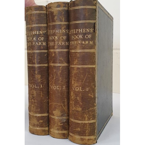 359 - The Book of the Farm by Henry Stephens Vol 1-3 was the indispensable farming 'bible' referred to by ... 