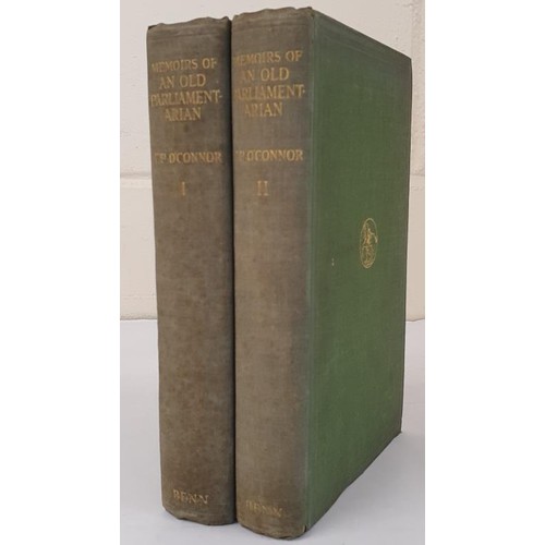 360 - Memoirs of an Old Parliamentarian: 2 Vols T P O'Connor. Ernest Benn Ltd,1929