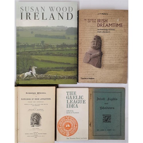 410 - Wakeman, Archaeologica Hibernica, Handbook of Irish Antiquities, 2nd, D. 1891, small 8vo with gold e... 