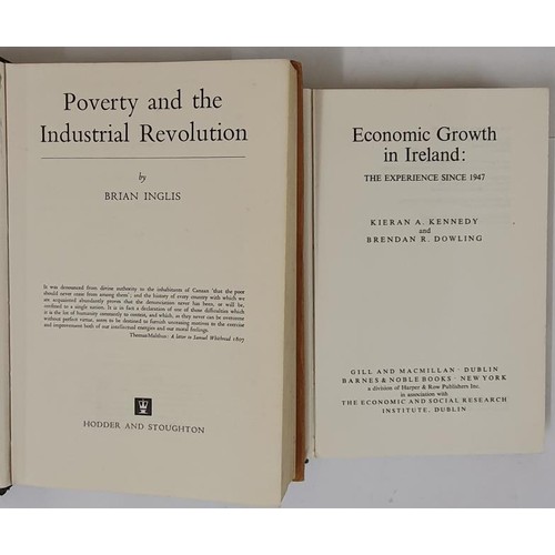 411 - Kennedy and Dowling, Economic Growth in Ireland, 1975, 8vo, dj, vg; signed Patrick Lynch, 1975; Bria... 