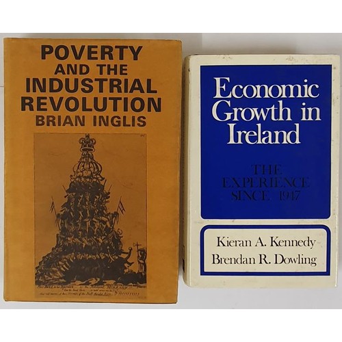 411 - Kennedy and Dowling, Economic Growth in Ireland, 1975, 8vo, dj, vg; signed Patrick Lynch, 1975; Bria... 