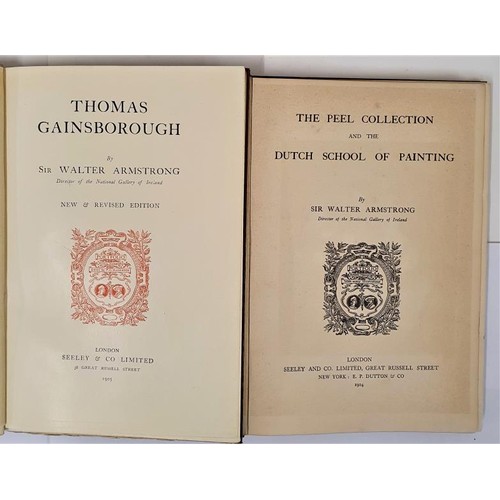 419 - Sir Walter Armstrong (Director of The National Gallery of Ireland) Thomas Gainsborough 1904/1905 &am... 