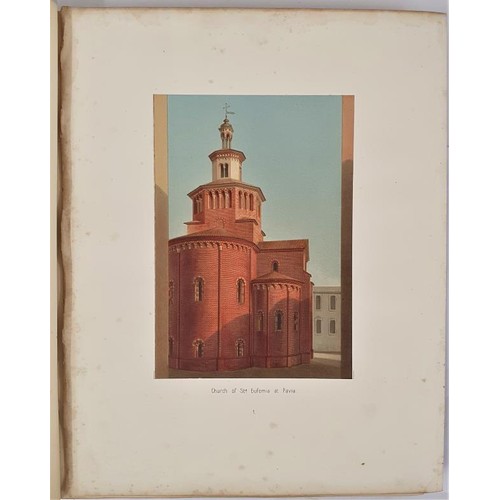 447 - Architecture & Colour Plate] Gruner, L & F. Lose. The Terra-Cotta Architecture of North Ital... 