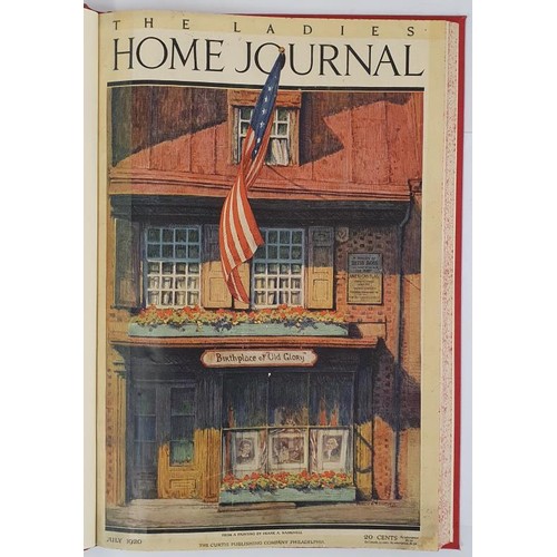 448 - Ladies Home Journal, Philadelphia, July 1920. Richly illustrated throughout often in colour, well bo... 