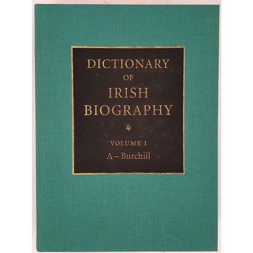 457 - Dictionary of Irish Biography 11 Volume Set: From the Earliest Times to the Year 2002, complete with... 