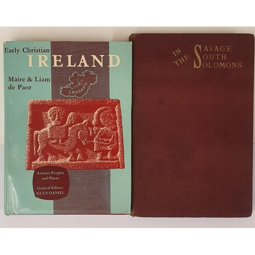 480 - Maire and Liam de Paor. Early Christian Ireland. 1964. Illustrated. Small quarto Pictorial d.j. and ... 