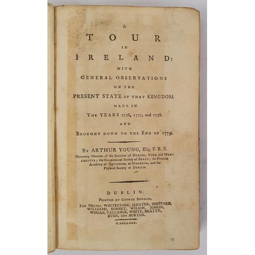 481 - A Tour in Ireland: with General Observations on the Present State of that Kingdom: made in the Years... 