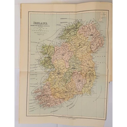 493 - N. Colgan & R. Scully. Contributions Towards a Cybele Hibernica. 1898. Fine folding coloured map... 