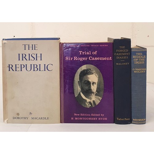 498 - Irish Interest: The Riddle of The Irish by J Chartres Moloney,1927; The Irish Republic by Dorathy Ma... 