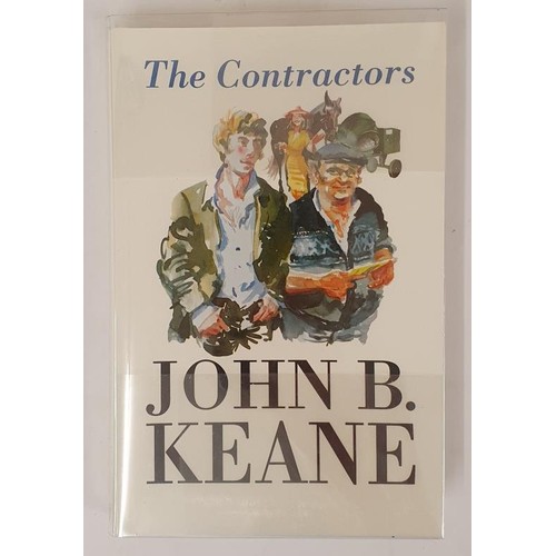 534 - The Contractors by John B Keane, Mercier Press SIGNED with an Inscription, 1993