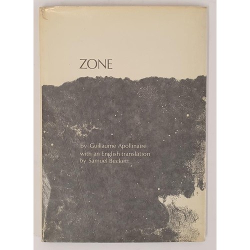 548 - Zone APOLLINAIRE, GUILLAUME with an English Translation By Samuel Beckett Published by The Dolmen Pr... 