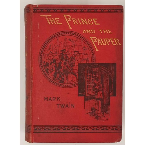 565 - Twain, Mark The Prince and the Pauper, London, 1881, first English edition, printed before the Ameri... 