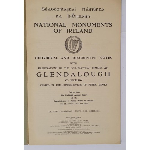 613 - National Monuments, Ireland: Historical and Descriptive Notes with ground Plans, Elevations, section... 