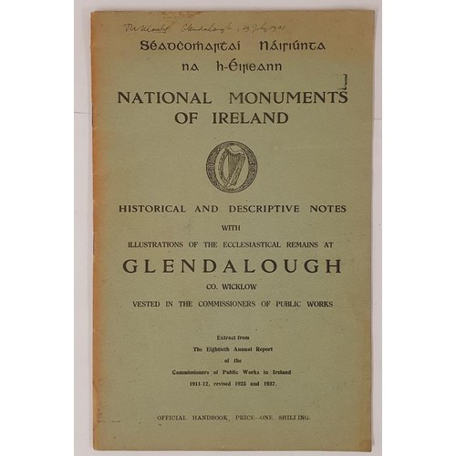 613 - National Monuments, Ireland: Historical and Descriptive Notes with ground Plans, Elevations, section... 