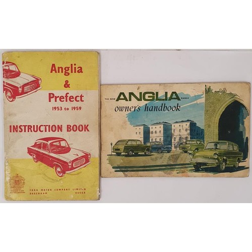 622 - ANGLIA AND PREFECT 1953 TO 1959 - INSTRUCTION BOOK. FORD MOTOR COMPANY.: Published by Ford Motor Com... 