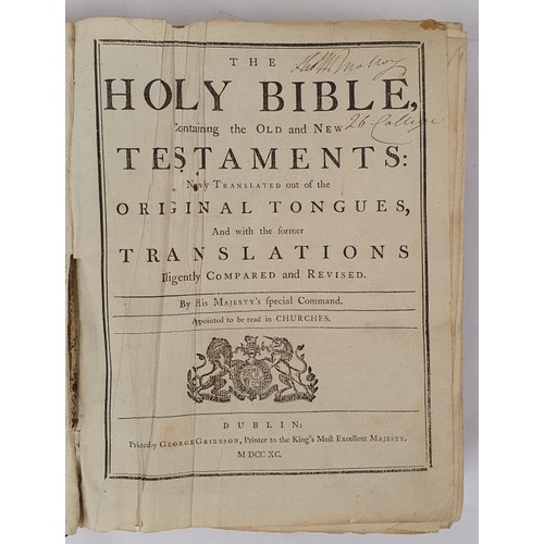 636 - The Holy Bible, Containing the Old and New Testaments: Newly Translated out of the Original Tongues,... 