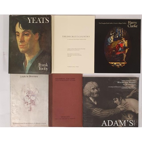 641 - Irish Art Interest: Harry Clarke catalogue from the Douglas Hyde Gallery; Louis le Brocquy,Studies t... 