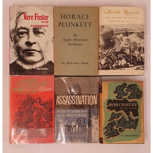 654 - Irish Interest:Vere Foster 1819-1900,an Irish Benefactor by Mary McNeill; Irish Cavalcade 1550-1850 ... 