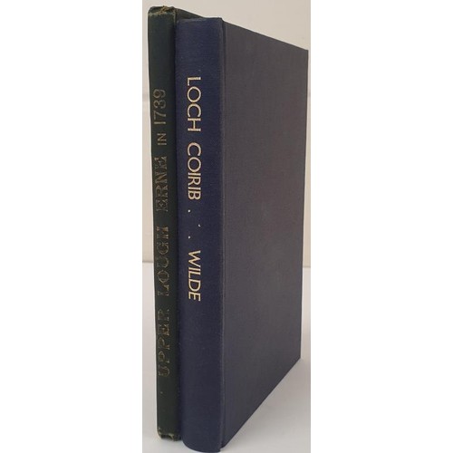 657 - Sir Charles S. King. Henry's Upper Lough Erne in 1739. Dublin 1892. Original cloth and Wilde's Loch ... 